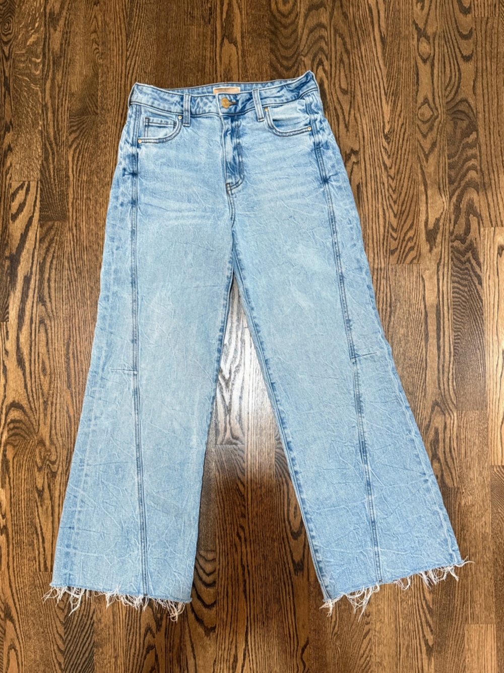 Kut from the Kloth Meg High-Rise Wide-Leg Jeans. Sz 2 - Picture 12 of 13